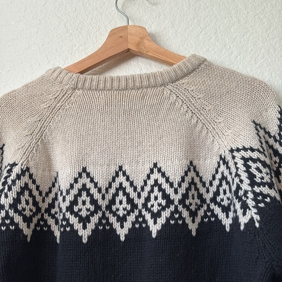 WYETH Phillipa Sweater In Black/cream - Picture 4 of 8